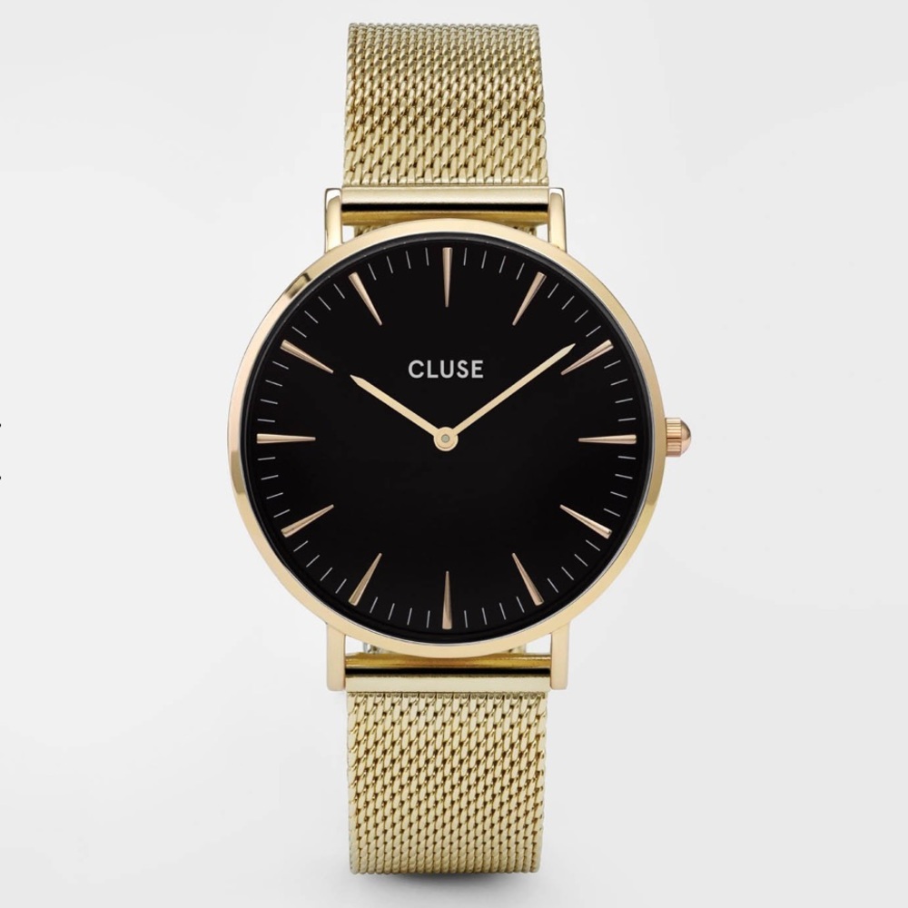 Cluse La Bohème CL18110 Watch in Gold and Black